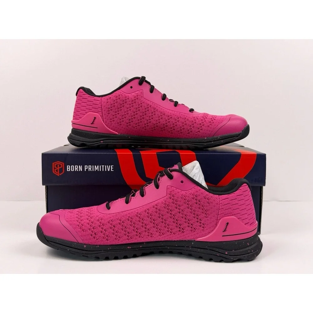 Born Primitive Savage 1 Training Shoes Women's Size 9 BubbleGum/Black